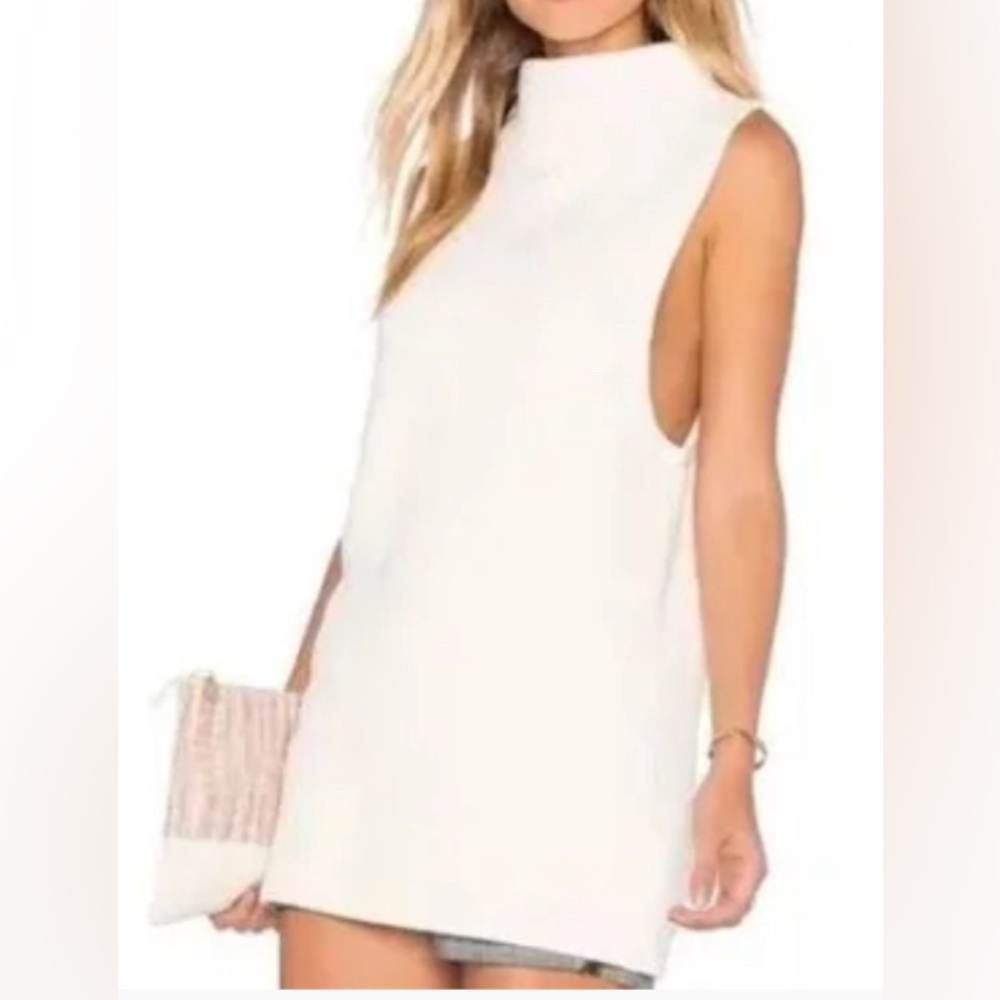 Free People Sleeveless Ottoman Top/Sweater, S